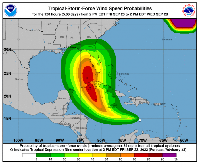 State of Emergency Declared for 24 Florida Counties Ahead of Tropical